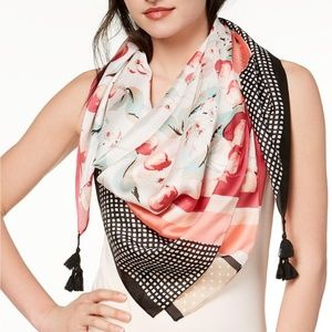 I.N.C. Printed Square Scarf